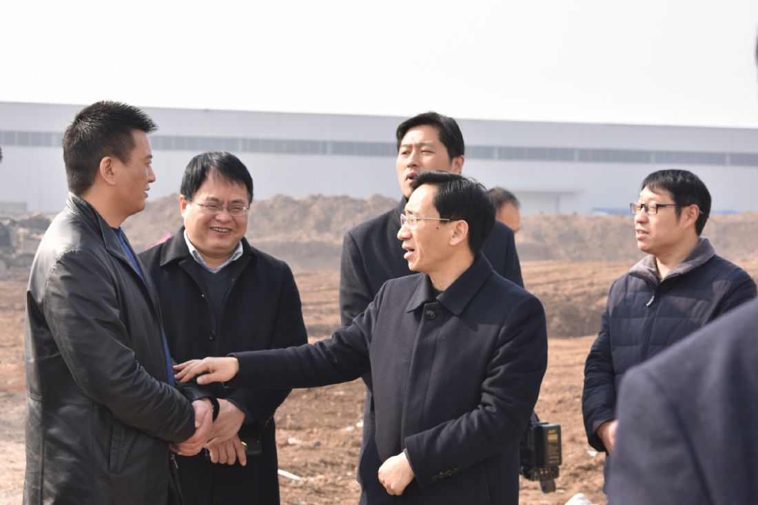 Suixi Countys four leading groups visited our company for investigation